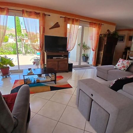 Lauriers Roses Bed & Breakfast Puisserguier Bagian luar foto