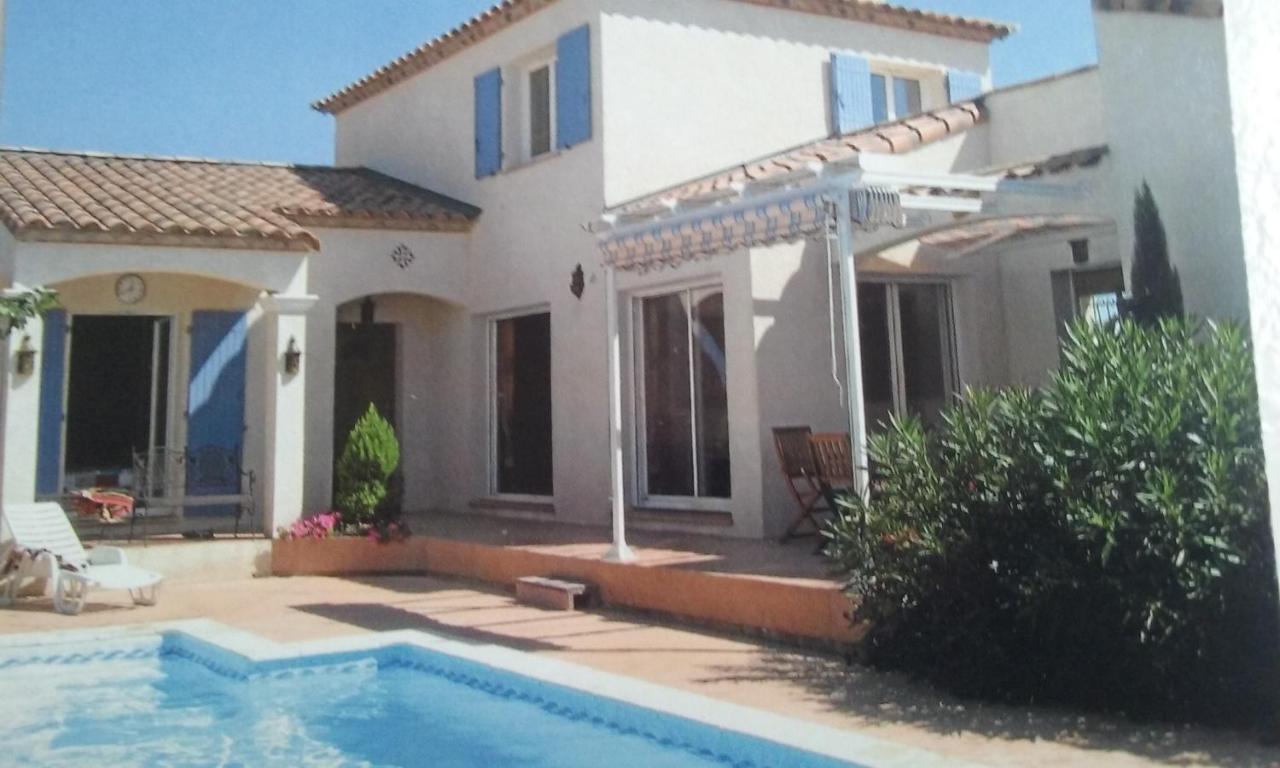 Lauriers Roses Bed & Breakfast Puisserguier Bagian luar foto