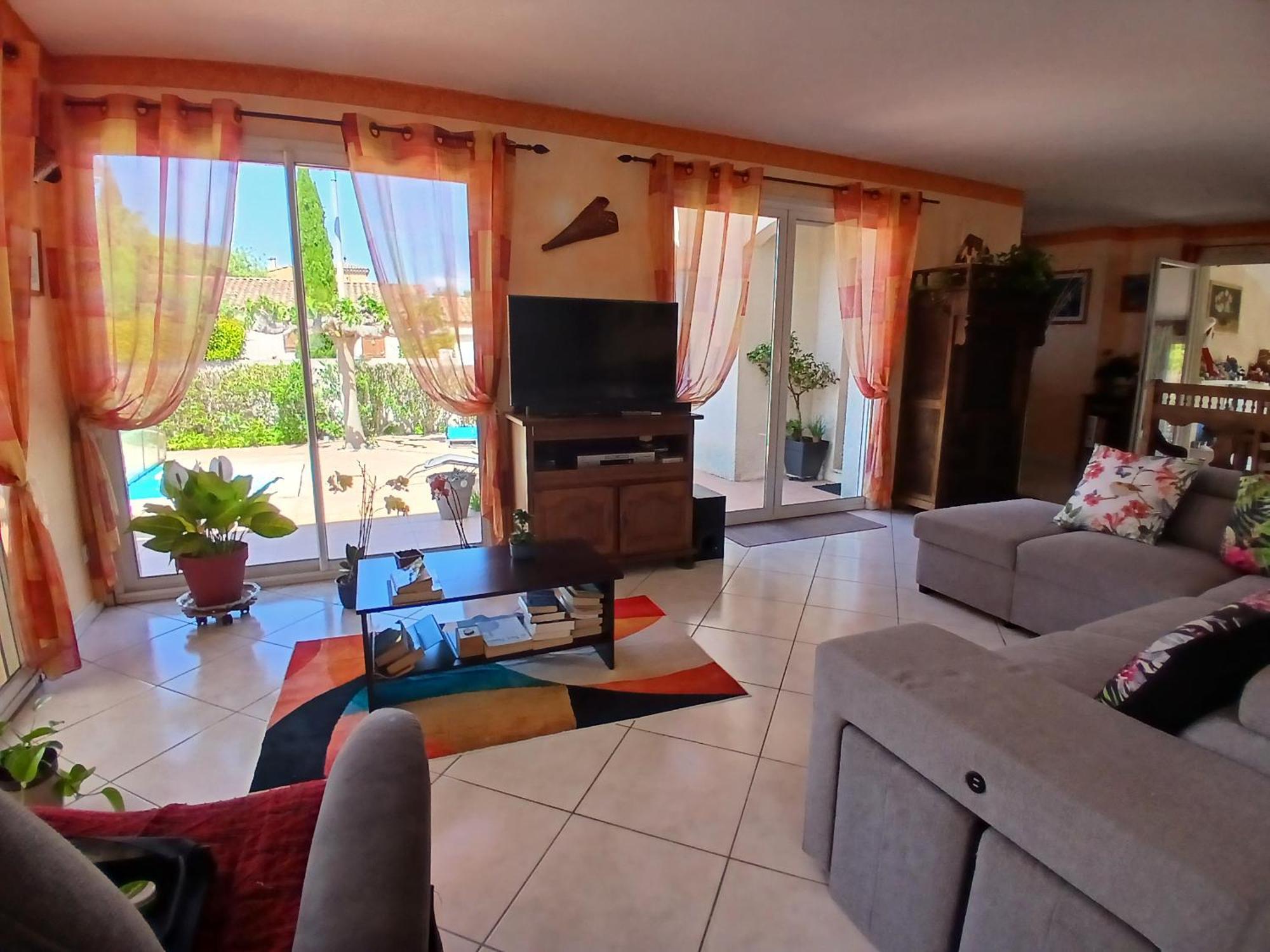 Lauriers Roses Bed & Breakfast Puisserguier Bagian luar foto